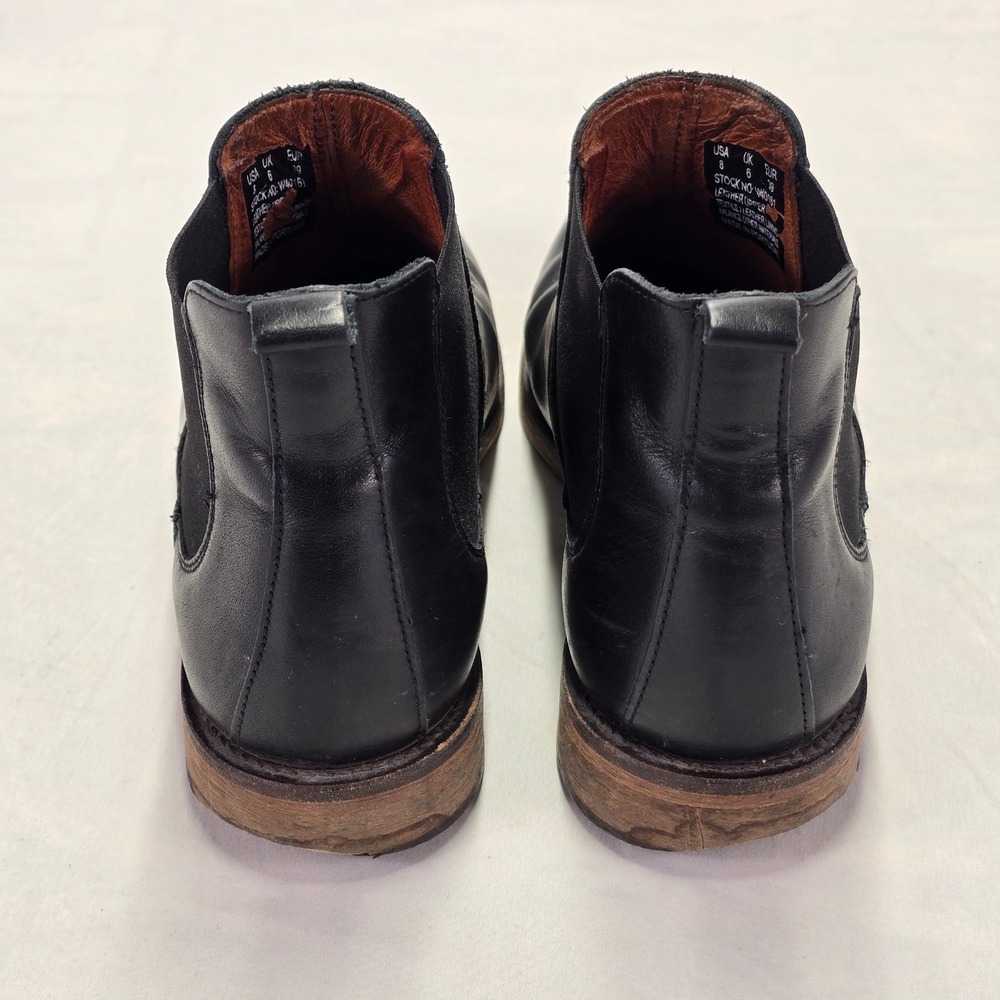 Wolverine Mens Black Leather Chelsea Boots Size 8 Stock No W40161 - Picture 5 of 9